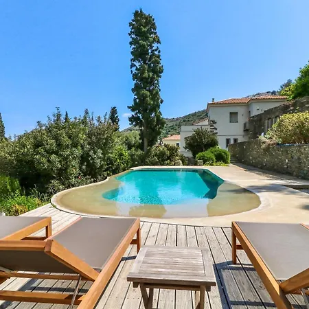 Villa Perivoli In Lemon Orchard Mesaria (Andros)